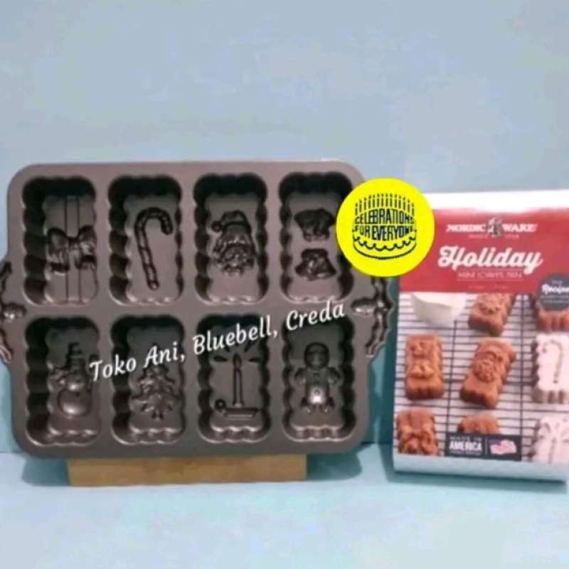 Nordic ware holiday mini loaf pan online