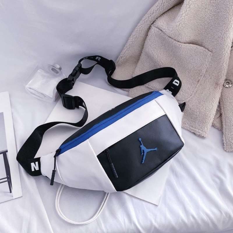 Harga air jordan leather waist bag original shop