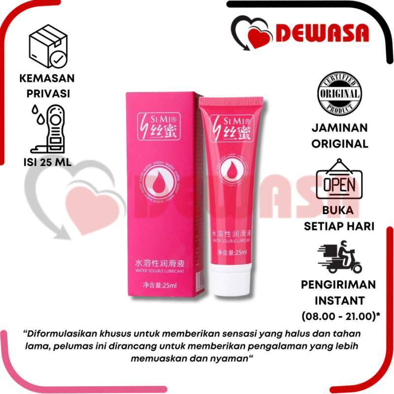 Promo Simi Water Soluble Lubricant - 25 Ml (non Flavour) Diskon 59% Di Seller Dewasa.id - Batununggal, Kota Bandung | Blibli Promo Simi Water Soluble Lubricant - 25 Ml (non Flavour) Diskon 59% Di Seller Dewasa.id - Batununggal, Kota Bandung | Blibli