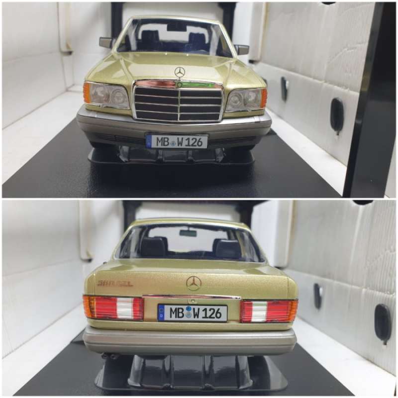 iscale 1/18 Mercedes-Benz 560 SEL Sクラス (W126) 1985 ブルー