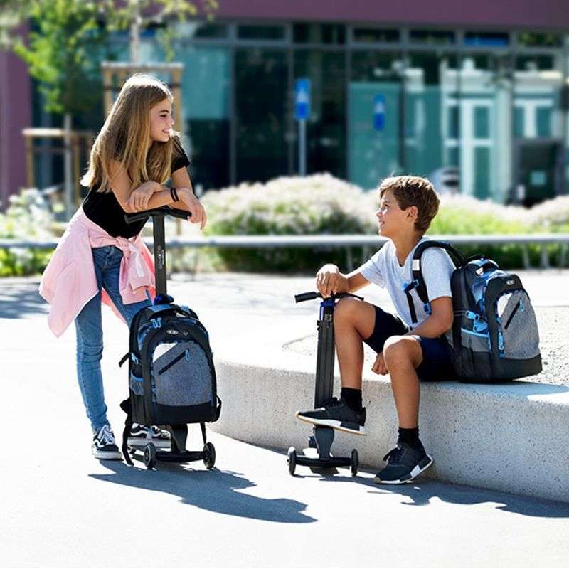 Promo Micro Kickpack Lite Blue Tas Ransel Backpack Skuter Anak