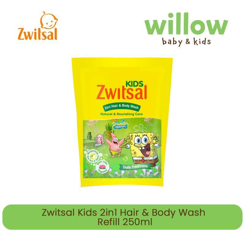 Zwitsal soap and shampoo top