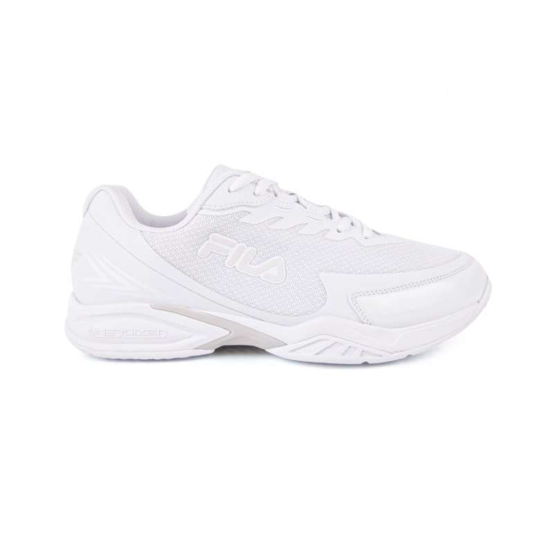 FILA Sepatu Tenis Pria Advantage T7 ALL WHITE