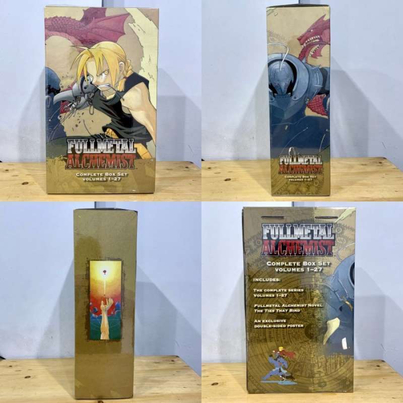 FullMetal Alchemist Complete English Manga Box Set Vol 1-27 +