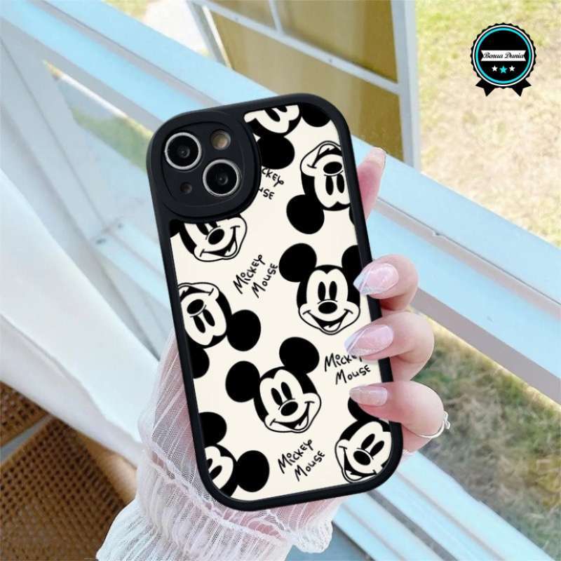 SOFTCASE SILIKON ORIGINAL OVAL MICKEY MOUSE FOR XIAOMI REDMI NOTE 4X 5A  PRIME 10 11 PRO 10S 11S 11E 12 POCOPHONE M3 M4 M5 X3 PRO X3 NFC