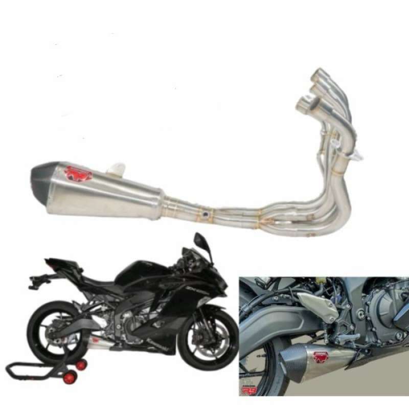 Jual Knalpot R9 Ninja Zx25r Zeta R Series Fullsystem
