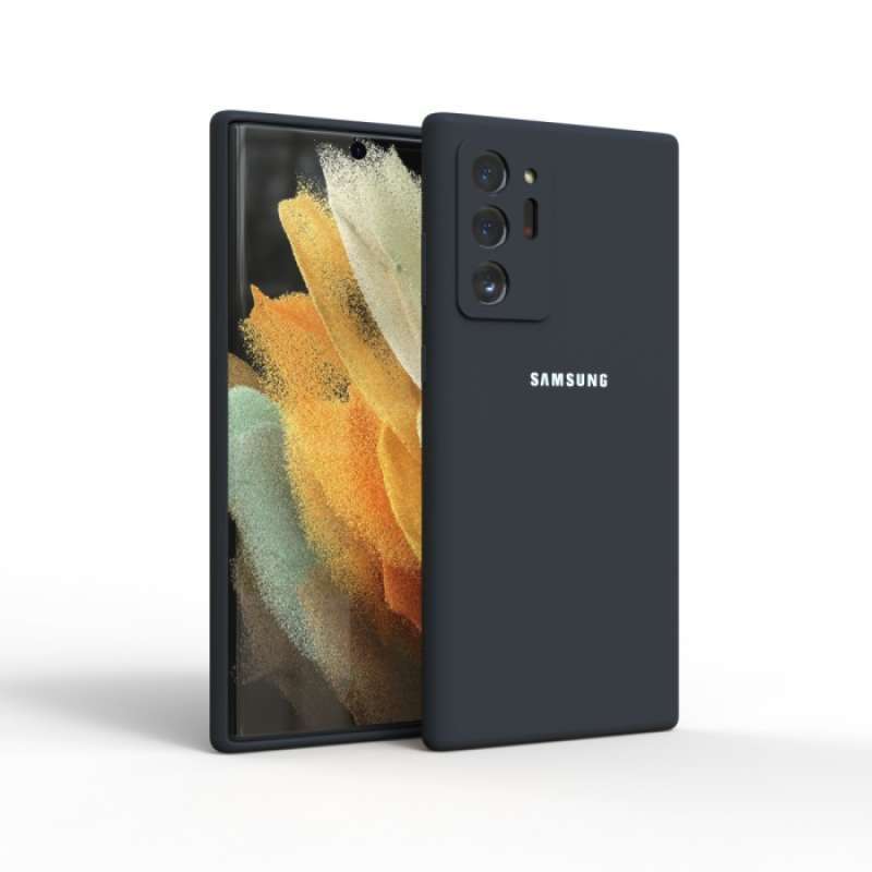 Softcase Note 20 Ultra Black Case Silicone Silikon Full Cover