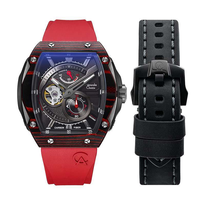 Promo Jam Tangan Pria Alexandre Christie Automatic AC 6608 MA
