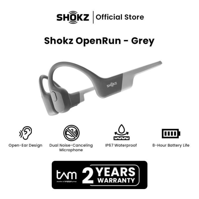 Shokz OpenRun Grey
