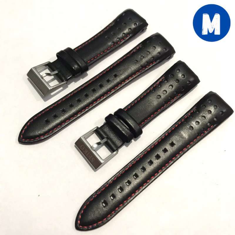 Promo TERLARIS STRAP TALI JAM TANGAN KULIT SEIKO LEATHER KULIT