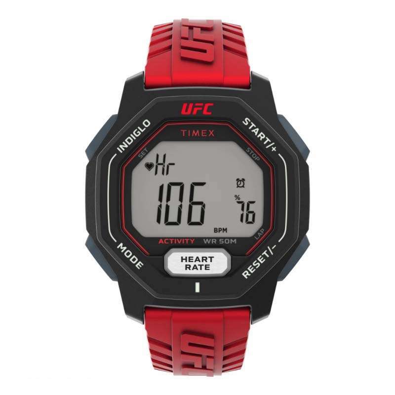 JAM TANGAN TIMEX TW2V84000 TIMEX ORIGINAL TW2V84000 UFC JAM TANGAN DIGITAL  PRIA