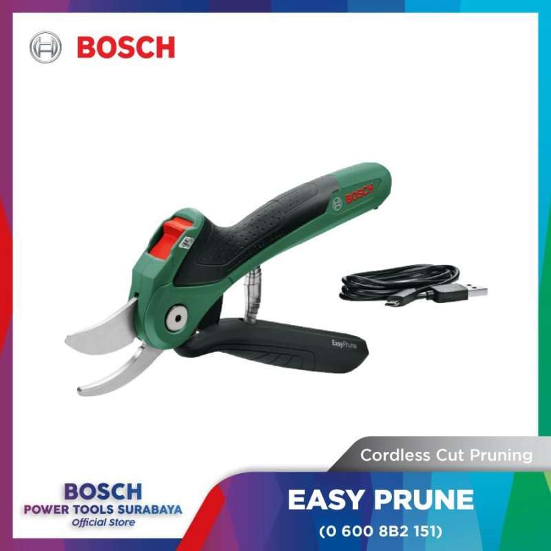 Bosch Easy Prune Pruning Shear Gunting Dahan Ranting Taman Tanaman