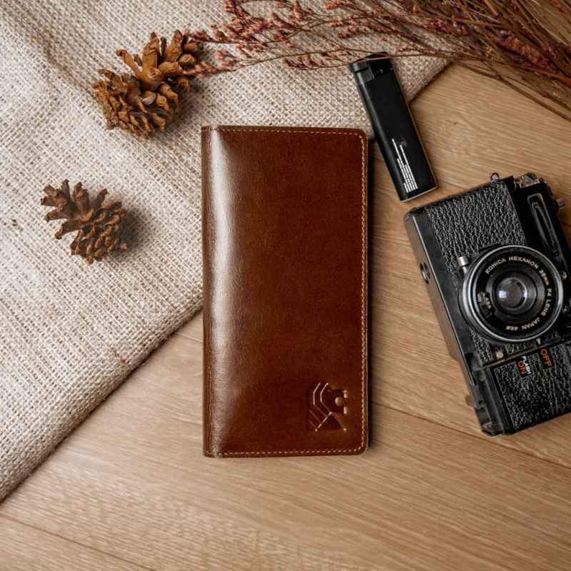 apollon leather short wallet 02（Heirloom Leather Folio | CP 