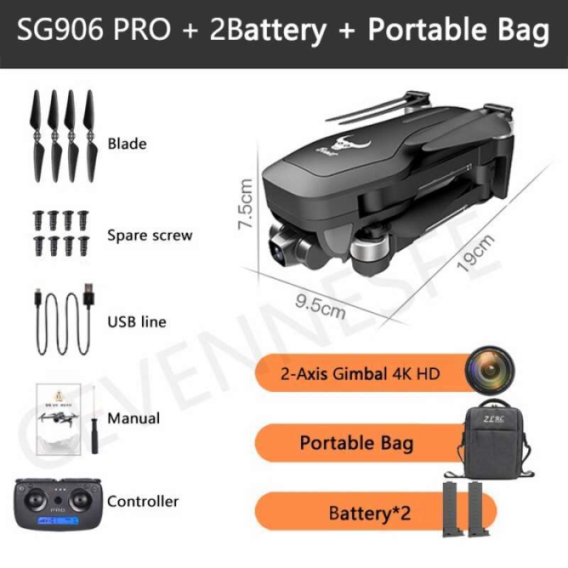 Jual Drone Sg 906 Pro2 Original Murah Harga Diskon Februari 2024