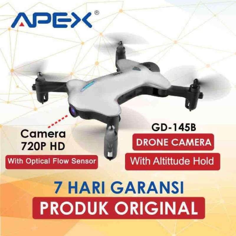 Promo DRONE APEX 720P Camera HD Quadcopter Drone Mini Drone Camera