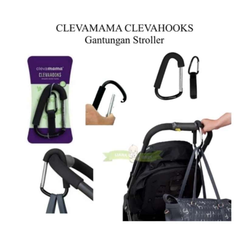 Jual PKEG45 CLEVAMAMA CLEVAHOOKS GANTUNGAN STROLLER di Seller