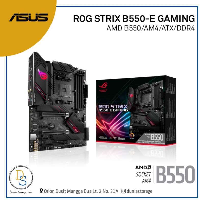 ASUS ROG Strix B550-E Gaming AMD AM4 B550 ATX Gaming Motherboard