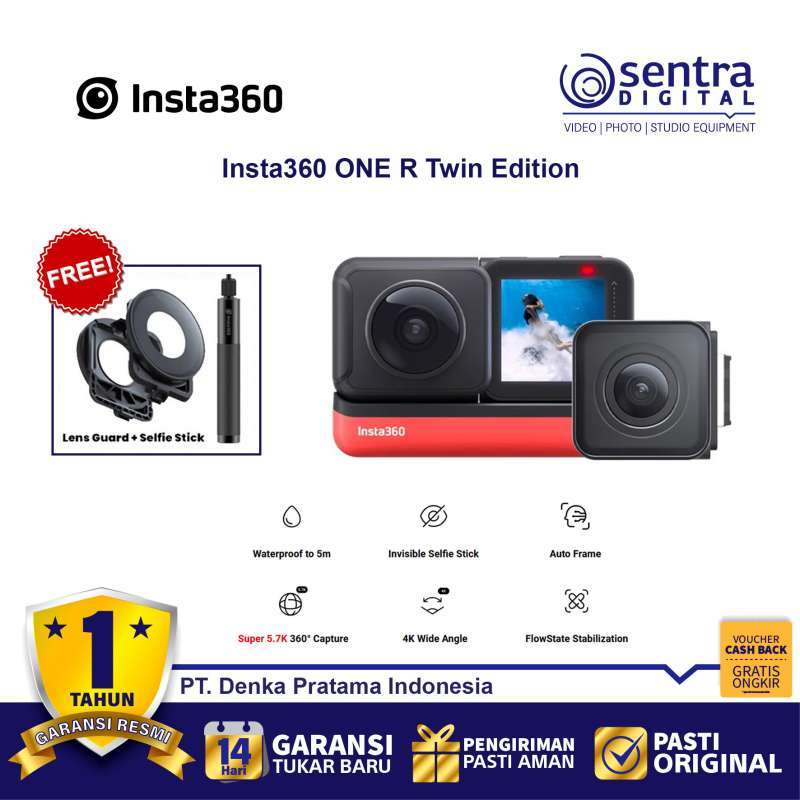 Insta360 One R Twin Edition Action Camera