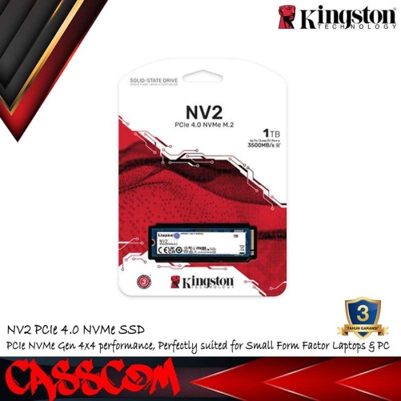 Jual Ssd Kingston Nv2 1tb Nvme Gen4x4 TB Di Seller Casscom