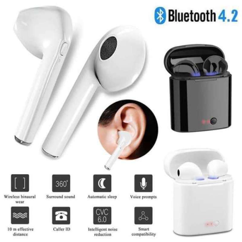 Cara ngecas airpods i7s tws deals