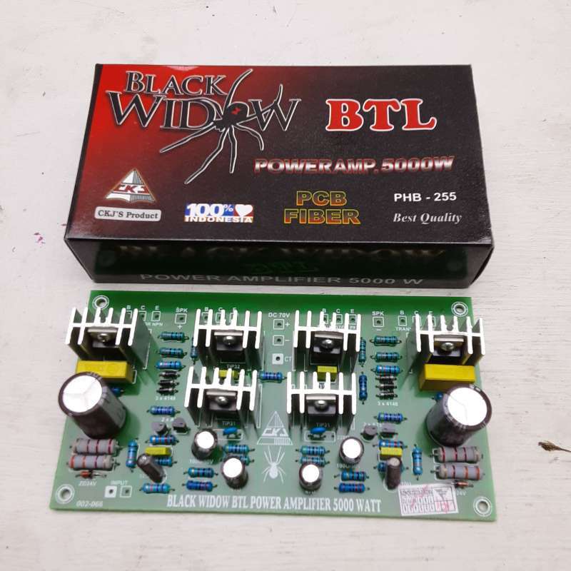 Jual Kit Driver Power Mono Btl Black Widows Di Seller Anugrah Makmur Teknik Cikuya Kab. Bandung Blibli