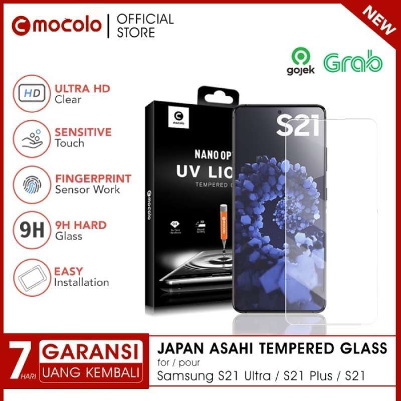 Uv Glass Screen Screen Protector For Samsung S21 Mocolo UV