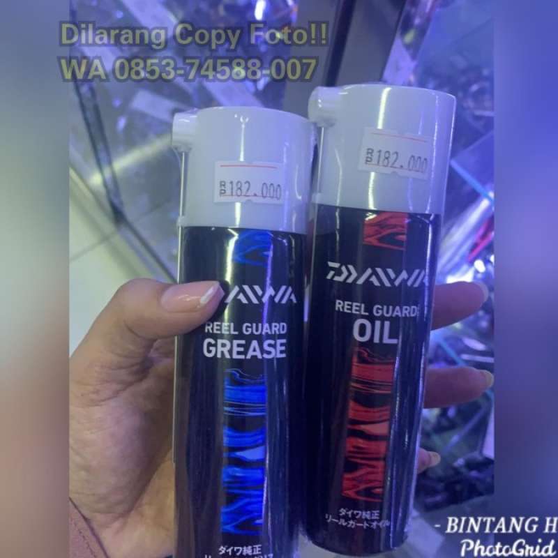 Promo Reel Guard Grease Oil Daiwa Original Diskon 23% di Seller Manunggal  Djaya Store - Petojo Utara, Kota Jakarta Pusat