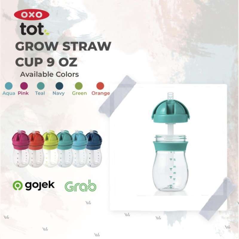 OXO Tot Grow Straw Cup (9 oz)