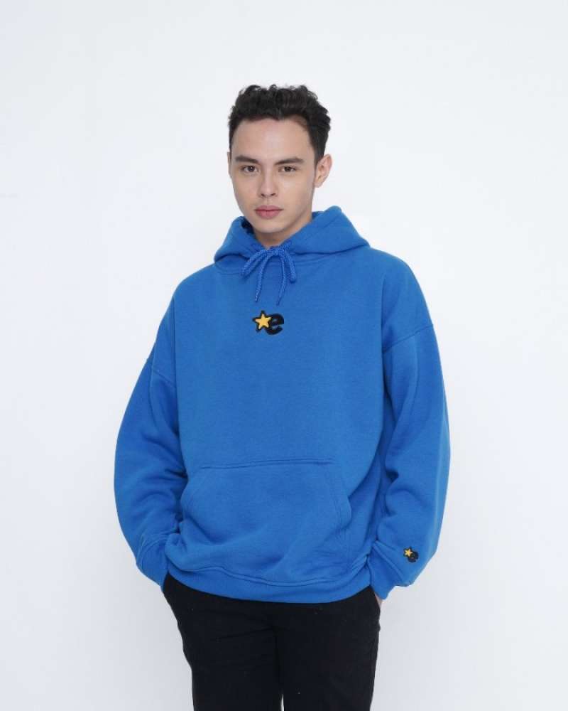Electric blue champion hoodie hot sale