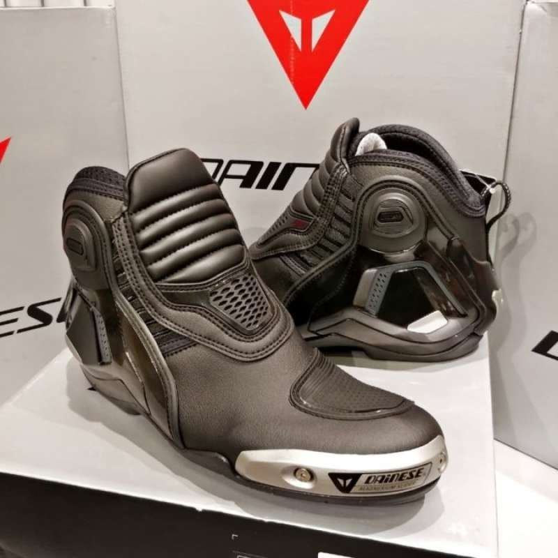 Promo DAINESE DYNO PRO D1 BOOTS BLACK ANTHRACITE SEPATU D 1 SHOE