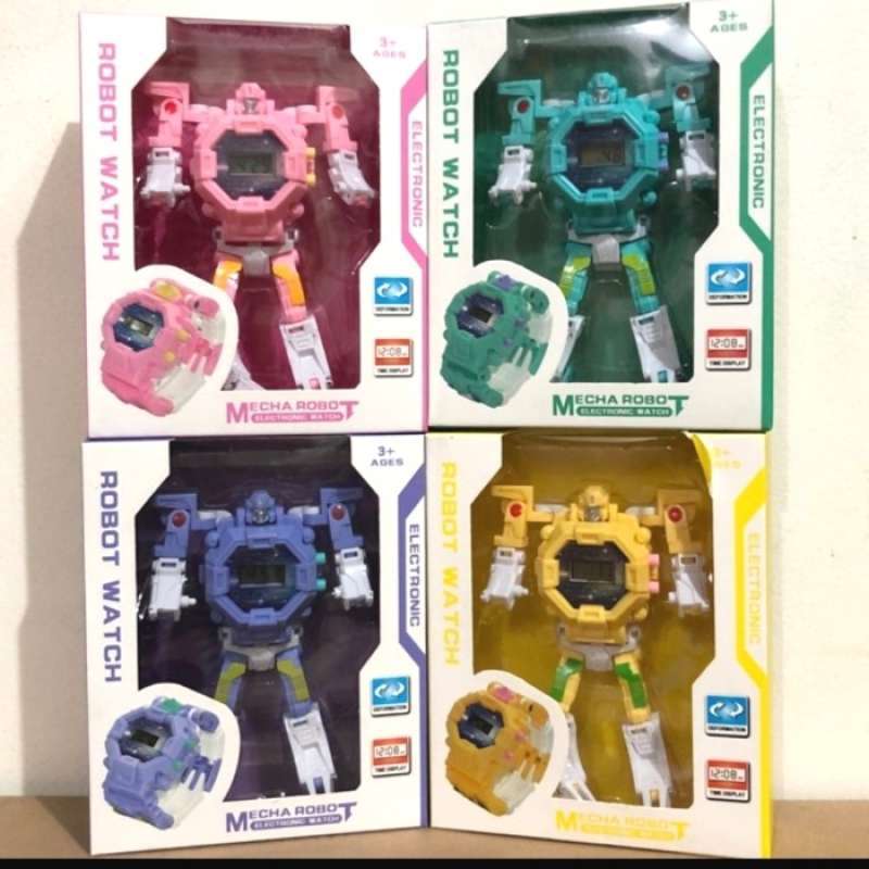 Mecha robot electronic watch sale