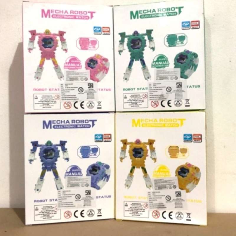 Mecha robot outlet electronic watch