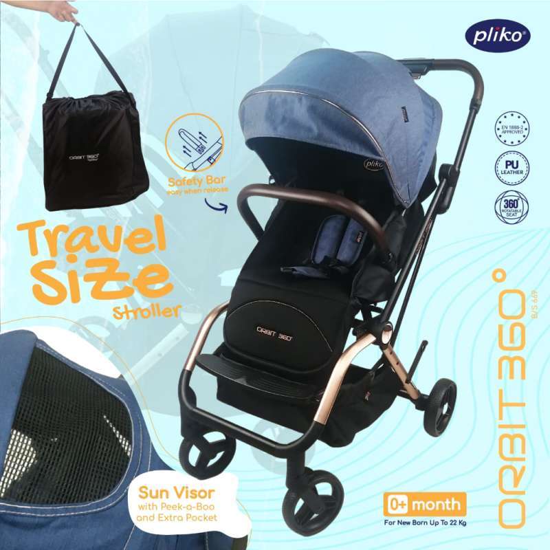 STROLLER ANAK MURAH NEW PLIKO 669 ORBIT 360