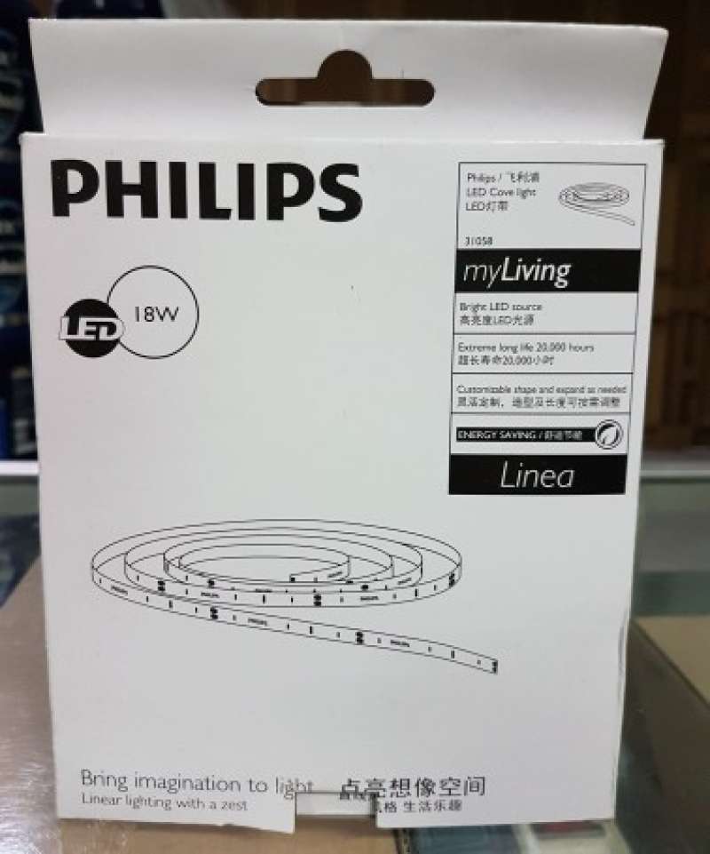 Philips linea led shop strip