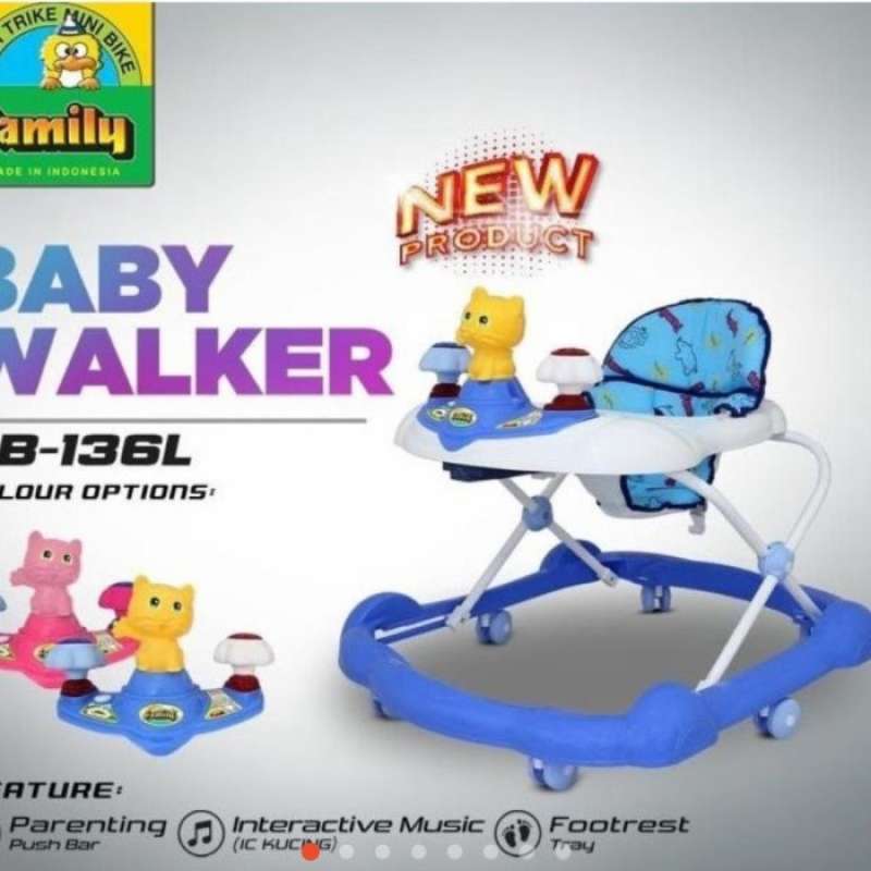 Baby walker family music hotsell