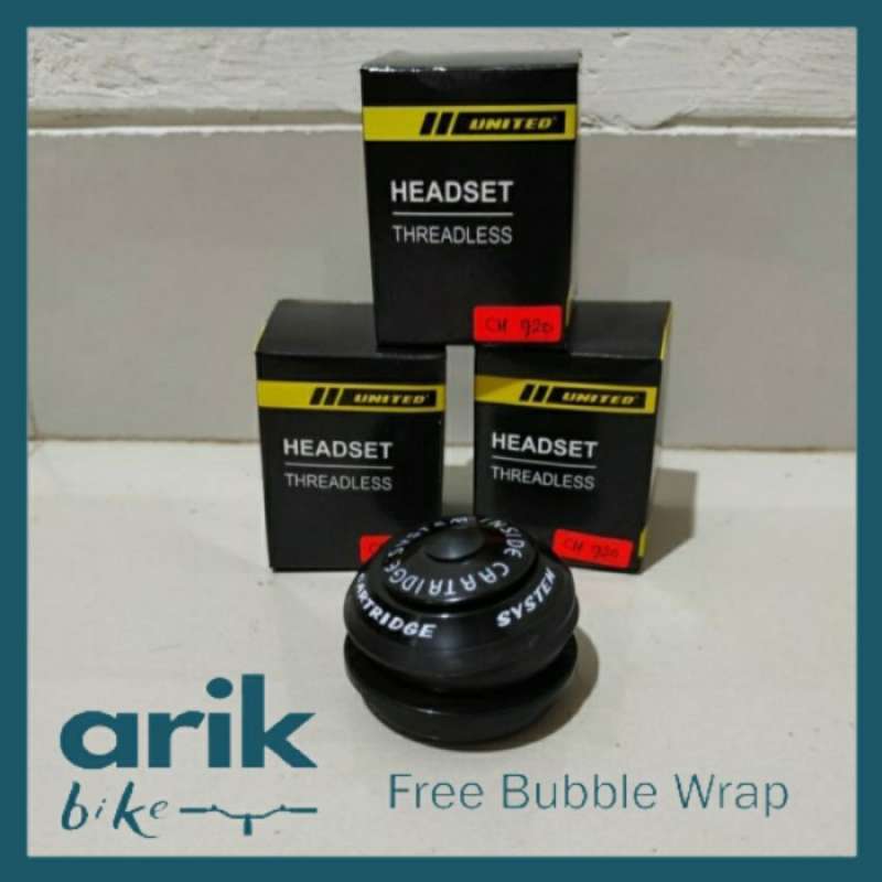 Headset Head Set Sepeda UNITED CH 920 Bearing Inside Cartridge System