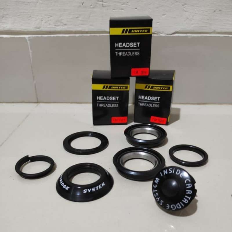 Headset Head Set Sepeda UNITED CH 920 Bearing Inside Cartridge System