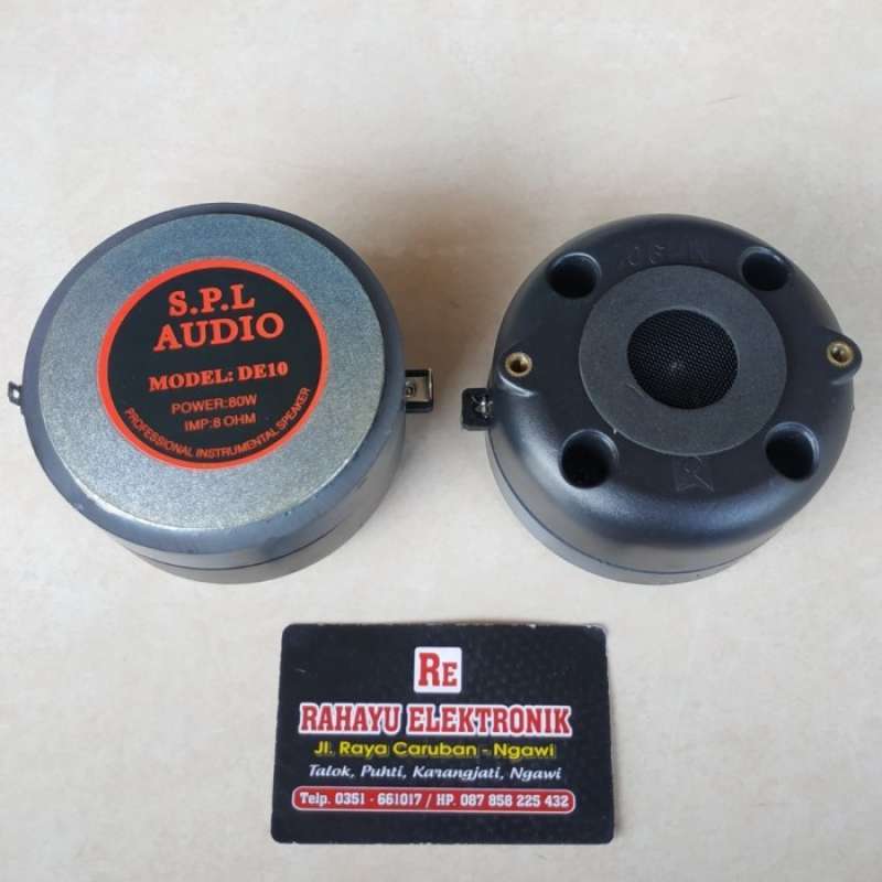 Promo Driver Tweeter Spl Audio De 10 Diskon 10 Di Seller Rahayu