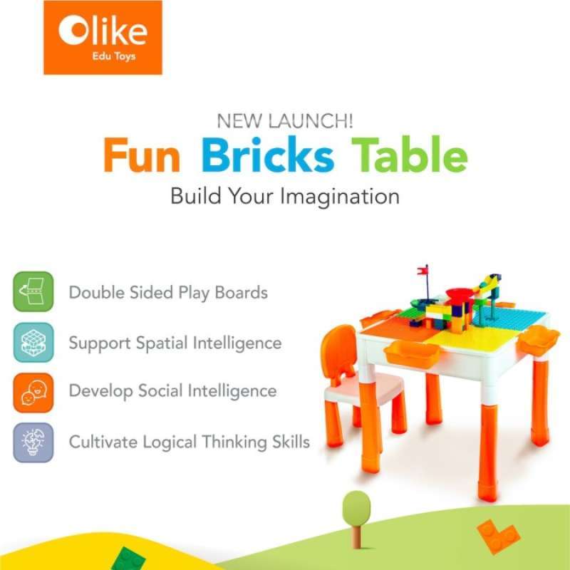 Fun hotsell bricks table