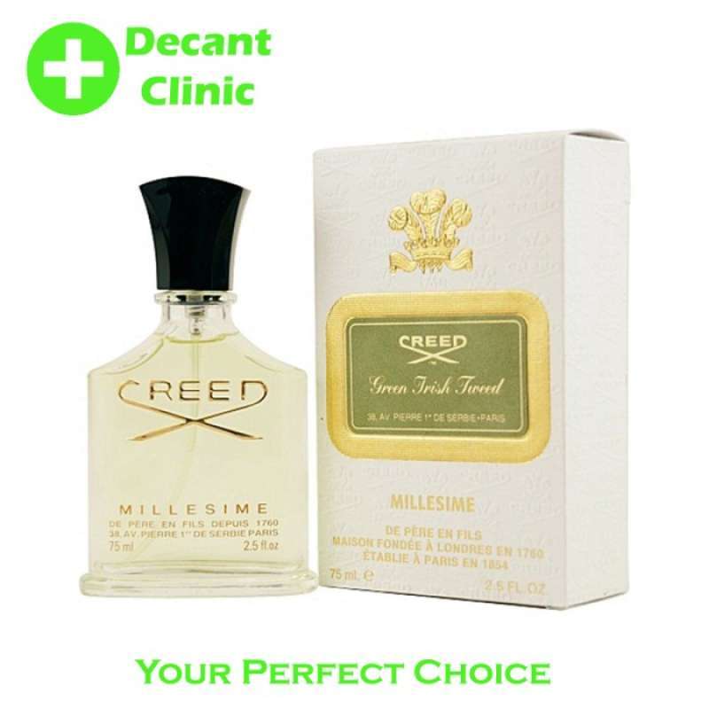 Jual Decant Parfum Original 2ml 5ml 10ml Creed Green Irish Tweed