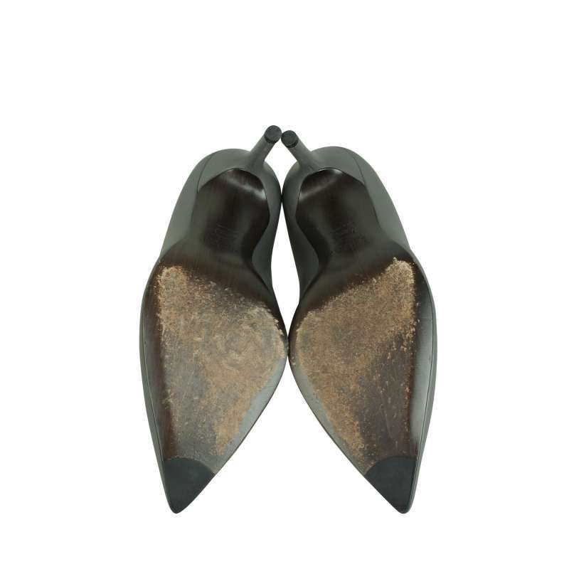 Stuart weitzman royal leather stiletto sale pump