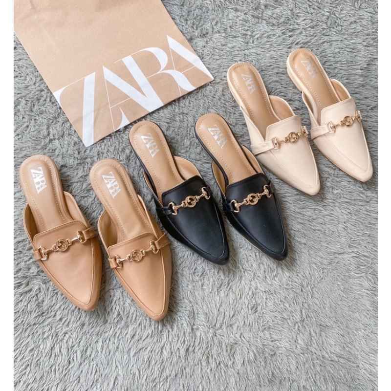Sepatu sandal zara shop