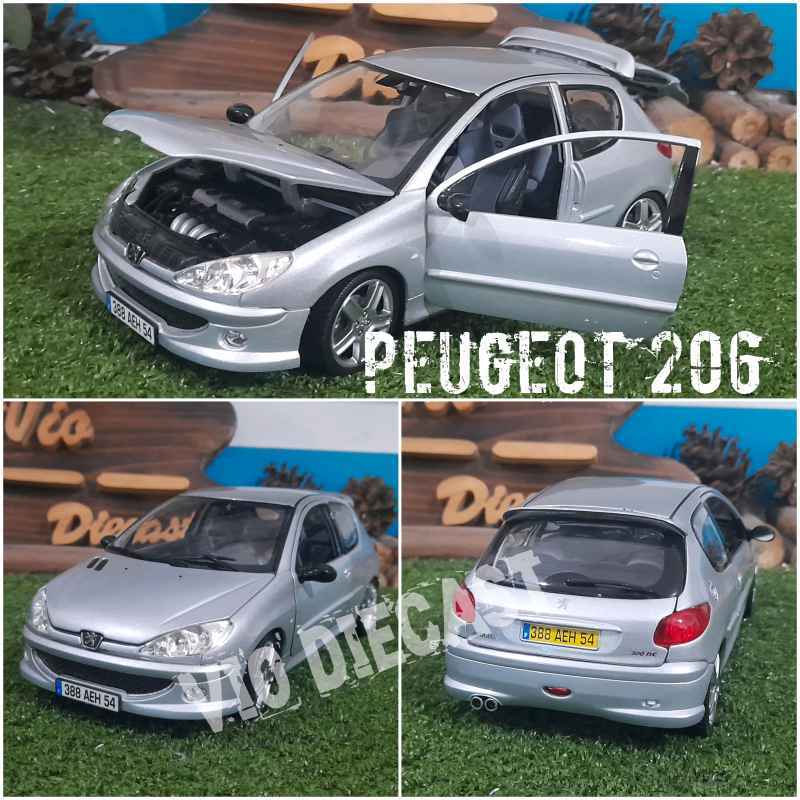 Peugeot 206 discount diecast