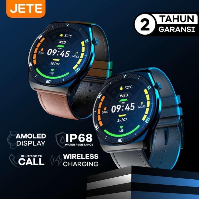 Jual Jete Am2 Smartwatch Amoled Screen With Wireless Charging Di
