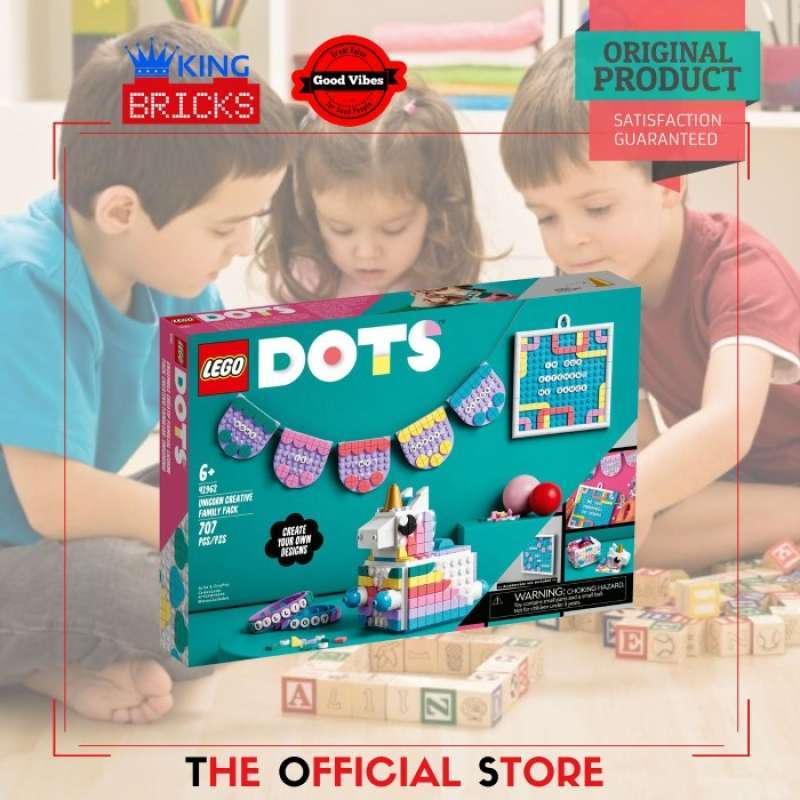 Jual LEGO Original Dots 41962 Unicorn Creative Family Pack