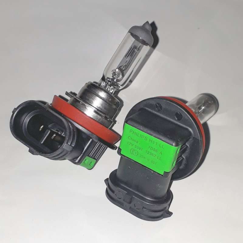Philips h11 ll 12v 55w 12362ll lumens deals