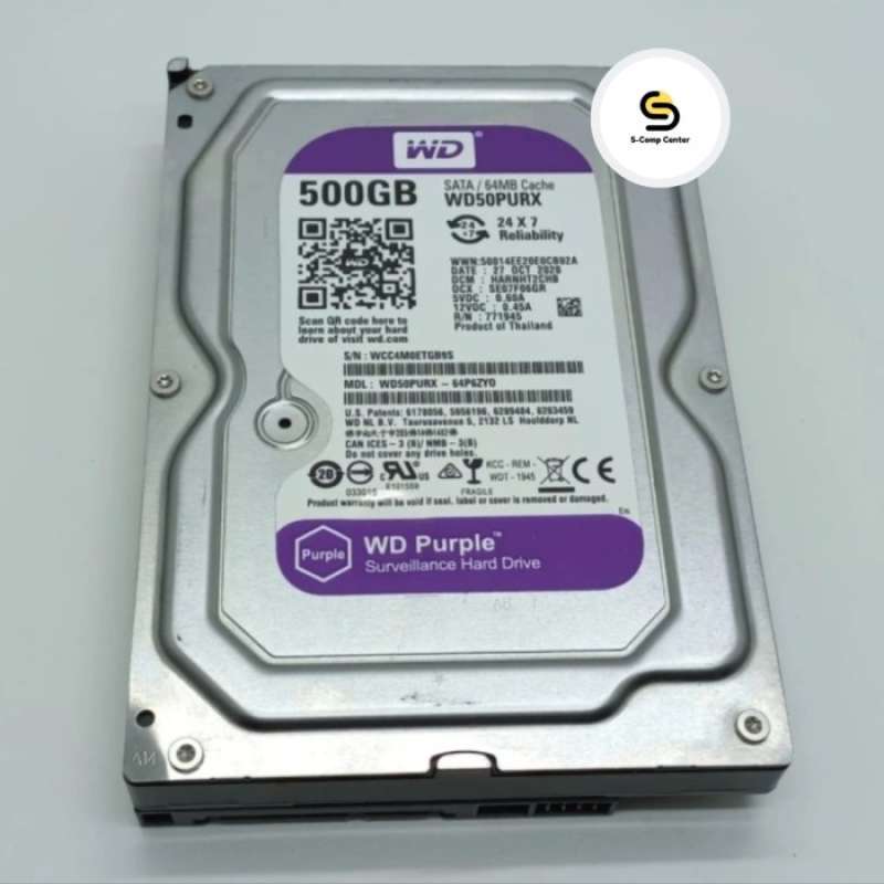 Wd purple 500gb hot sale