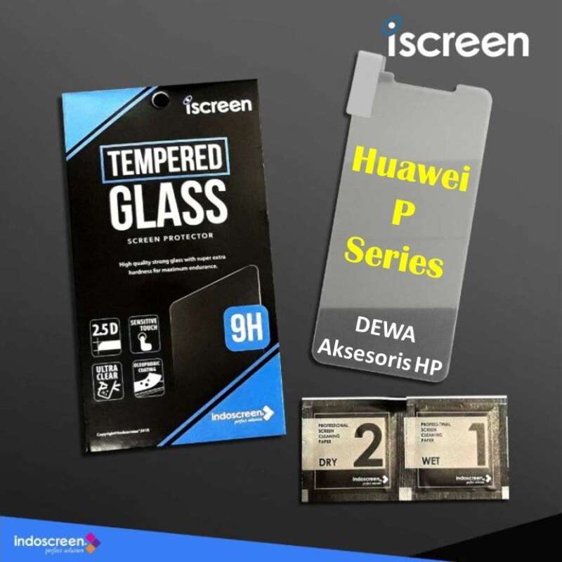 Tempered Glass Huawei P30 Lite P30 P9 Lite P20 Pro Original Iscreen By  Indoscreen Premium