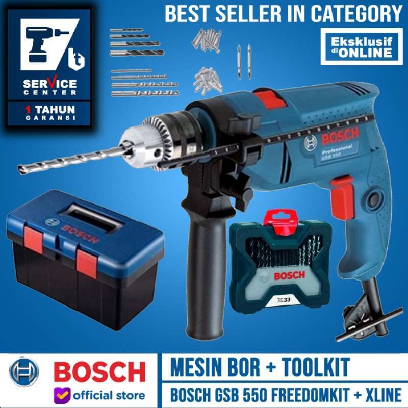 Bosch freedom kit gsb 550 sales