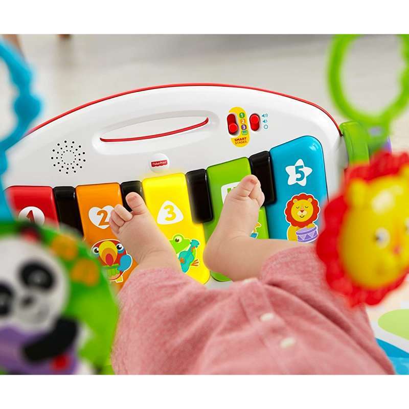 Jual Playmat Bayi Fisher Price Newborn Deluxe Kick Play Piano